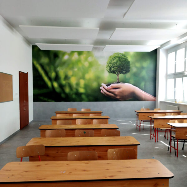 Fototapeta na stenu triedy základnej školy vyrobená na mieru